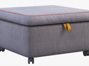 ikea slakt storage seat section 3D 模型