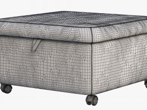 ikea slakt storage seat section 3D 模型