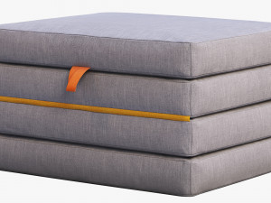 ikea slakt mattress folding 3Dモデル