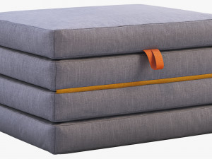 ikea slakt mattress folding 3Dモデル