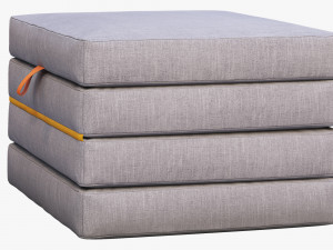 ikea slakt mattress folding 3Dモデル