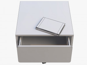 ikea slakt storage box with casters 3D Model