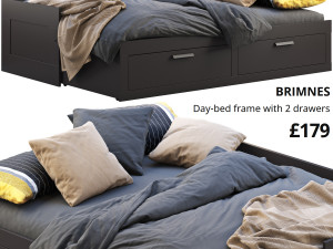ikea brimnes 4 3D मॉडल
