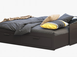 ikea brimnes 4 Modello 3D