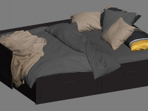 ikea brimnes 4 Modello 3D