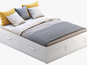 ikea brimnes 5 3Dモデル