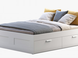 ikea brimnes 5 3Dモデル