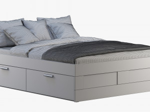 ikea brimnes 5 3Dモデル