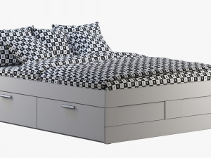 ikea brimnes 5 3Dモデル