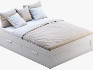 ikea brimnes 5 3Dモデル
