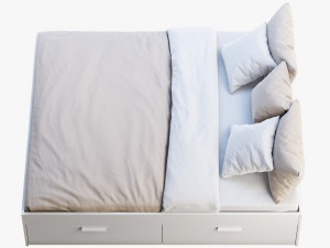 ikea brimnes 5 3Dモデル