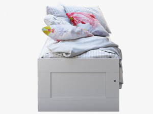 ikea brimnes bed 6 3Dモデル