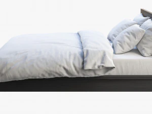 ikea malm bed 3 3D Model