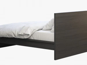 ikea malm bed 3 3D Model