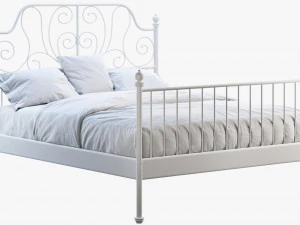 ikea leirvik bed 3D Model