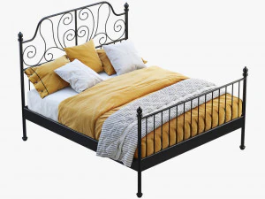 ikea leirvik bed 3D Model