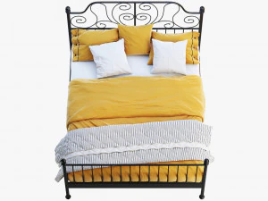 ikea leirvik bed 3D Model