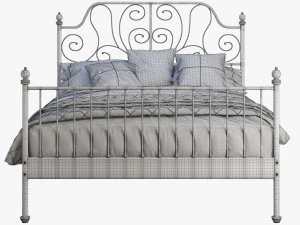 ikea leirvik bed 3D Model