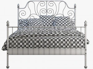 ikea leirvik bed 3D Model