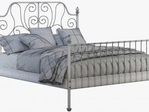 ikea leirvik bed 3D Model