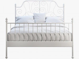 ikea leirvik bed 3D Model