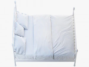 ikea leirvik bed 3D Model