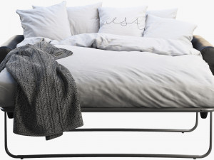 ikea fixhult sofa-bed Modello 3D