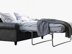 ikea fixhult sofa-bed 3D Model