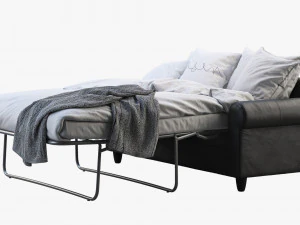 ikea fixhult sofa-bed 3D Model