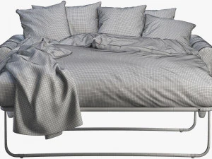 ikea fixhult sofa-bed 3D Model