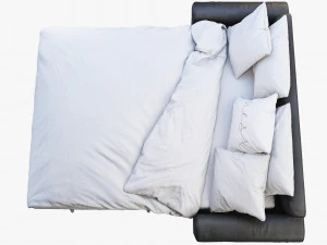 ikea fixhult sofa-bed 3D Model