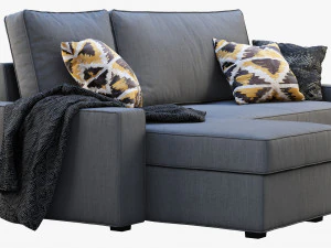 ikea vilasund sofa 3D Model