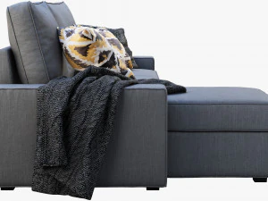 ikea vilasund sofa 3D Model