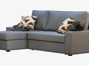 ikea vilasund sofa Modèle 3D