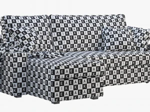 ikea vilasund sofa 3D Model
