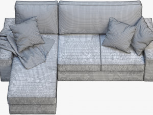 ikea vilasund sofa Modèle 3D