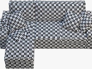ikea vilasund sofa Modèle 3D