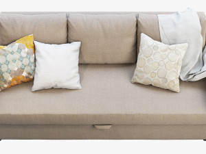 ikea friheten sofa 3D Модель