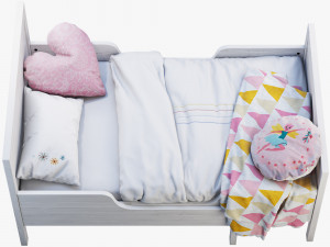 ikea sundvik 3 bed 3D-Modell