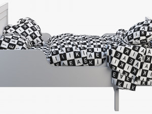 ikea sundvik 3 bed 3D-Modell