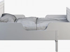 ikea sundvik 4 bed 3D Model