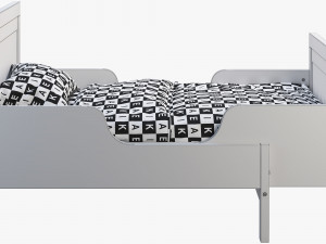 ikea sundvik 4 bed 3D Модель