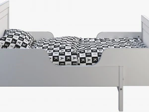 ikea sundvik 4 bed 3D Model