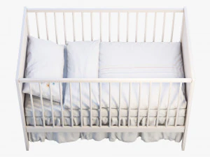 ber&ccedil;o ikea solgul Modelo 3D