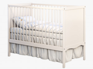 ikea solgul cot 3D Model