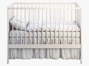 ikea solgul cot 3D Model