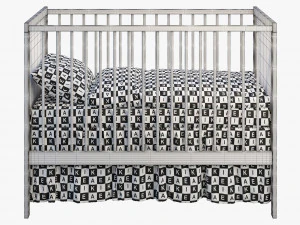 ber&ccedil;o ikea solgul Modelo 3D