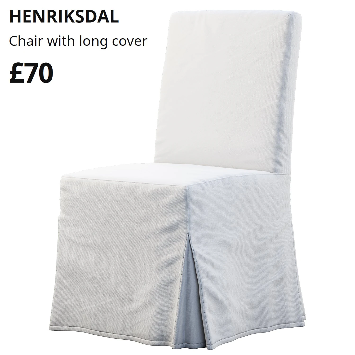 ikea henriksdal chair 3D Model .c4d .max .obj .3ds .fbx .stl .blend 