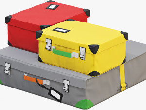 ikea flyttbar box set Model 3D