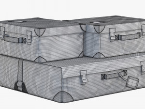 ikea flyttbar box set Model 3D